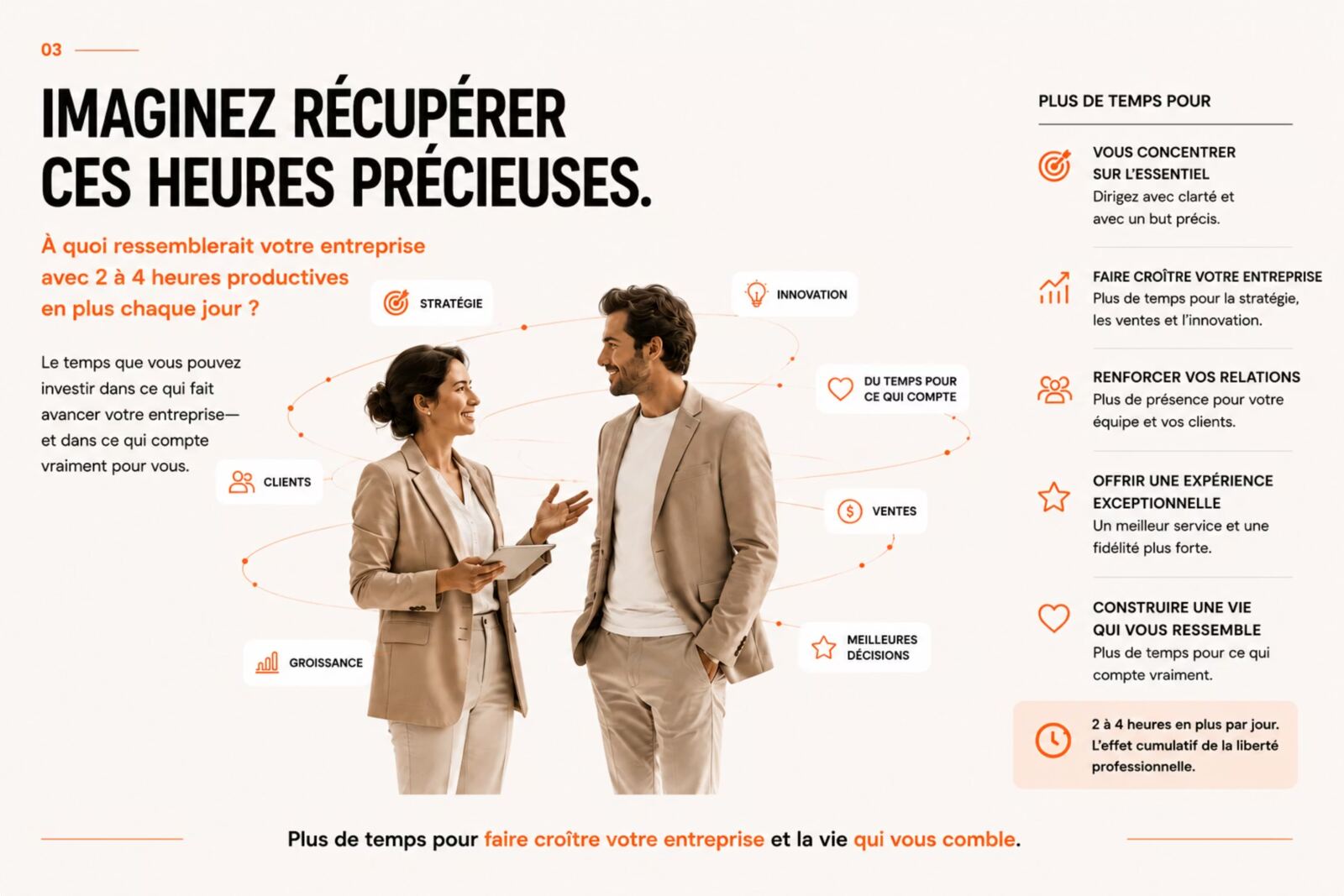 Diapositive de la présentation Operio 4