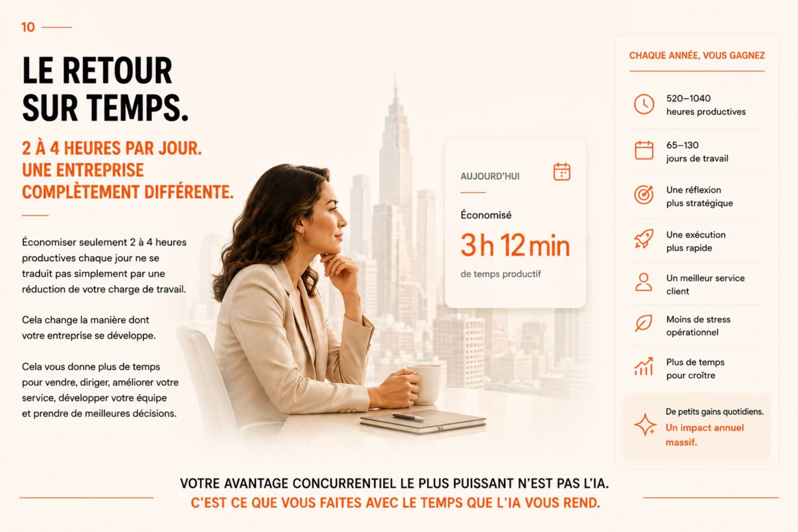 Diapositive de la présentation Operio 11