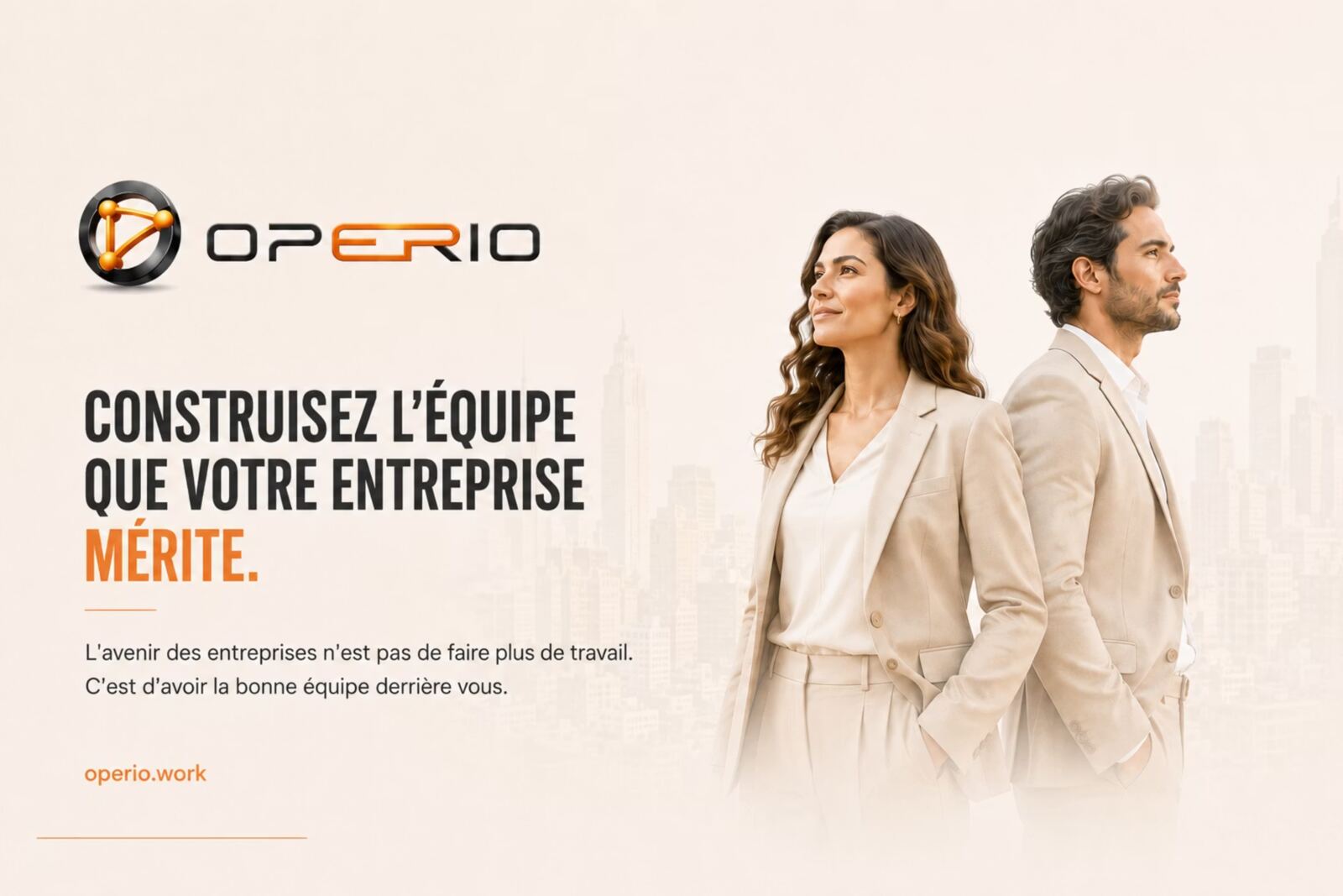 Diapositive de la présentation Operio 12