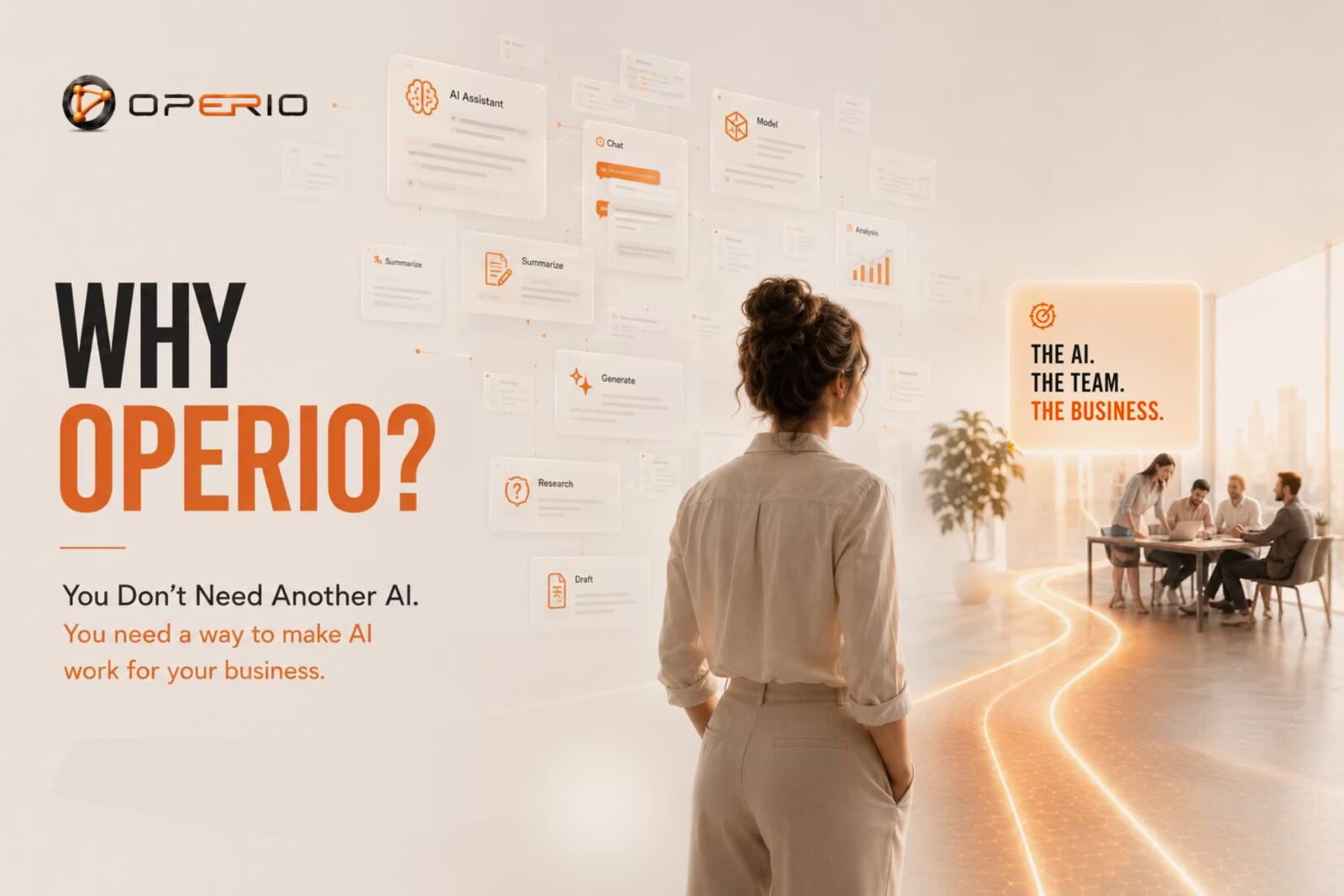 Why Operio slide 1
